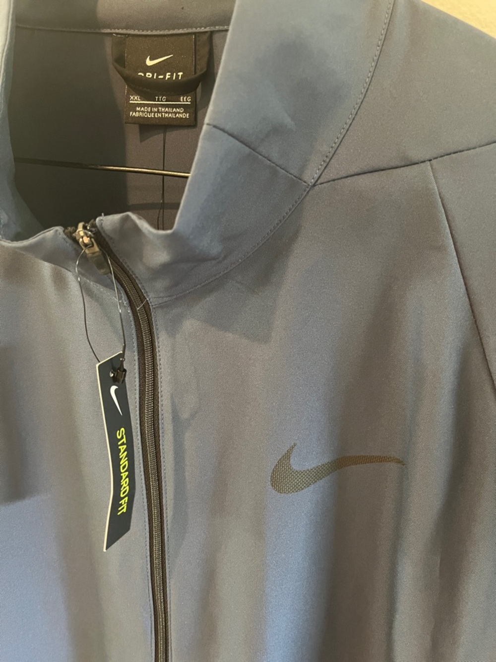 Nike Dri-FIT Full Zip Lightweight Jacket Mens XXL 928010-471 New with Tags